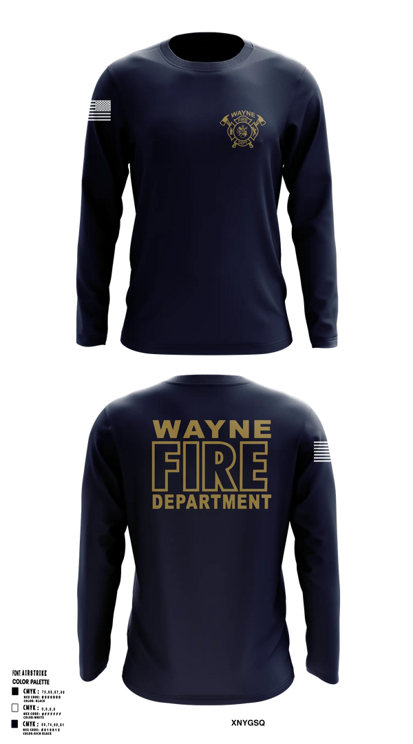 Long Sleeve Performance Shirt, Wayne Fire Department, Fire Department, Teamtime, Team time, sublimation, custom sports apparel, team uniforms, spirit wear, spiritwear, sports uniforms, custom shirts, team store, custom team store, fundraiser sports, apparel fundraiser