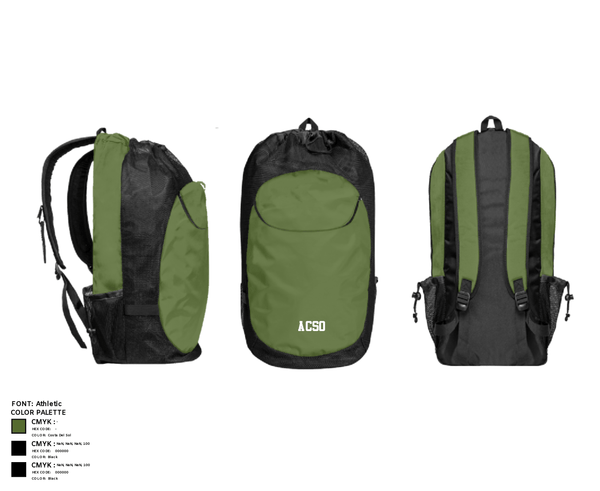 Gear Bag, ACSO, Police, Teamtime, Team time, sublimation, custom sports apparel, team uniforms, spirit wear, spiritwear, sports uniforms, custom shirts, team store, custom team store, fundraiser sports, apparel fundraiser