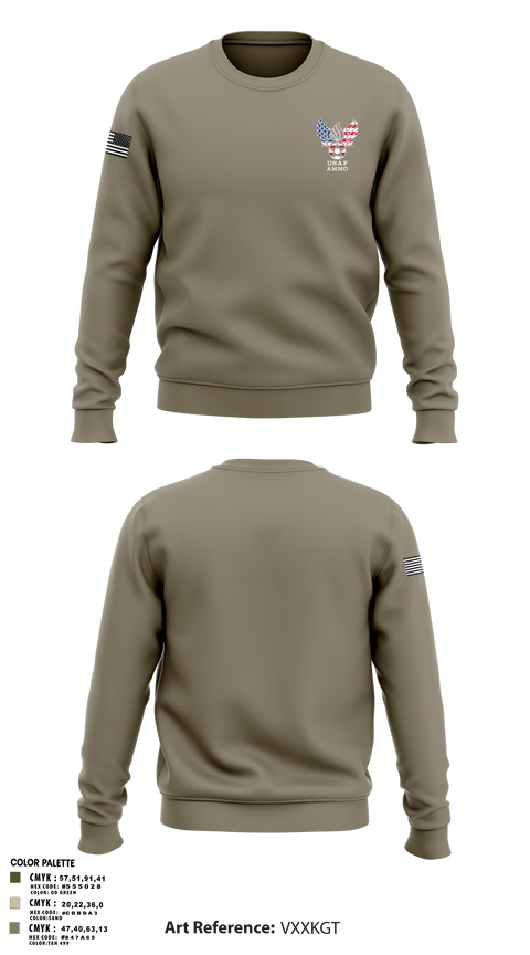 Crew Neck Sweatshirt, , Air Force, Teamtime, Team time, sublimation, custom sports apparel, team uniforms, spirit wear, spiritwear, sports uniforms, custom shirts, team store, custom team store, fundraiser sports, apparel fundraiser