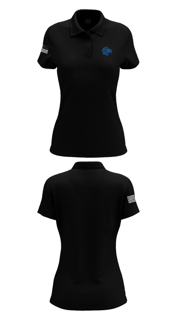 Women's Short Sleeve Performance Polo, Goddard High School Volleyball, Women's Volleyball, Teamtime, Team time, sublimation, custom sports apparel, team uniforms, spirit wear, spiritwear, sports uniforms, custom shirts, team store, custom team store, fundraiser sports, apparel fundraiser