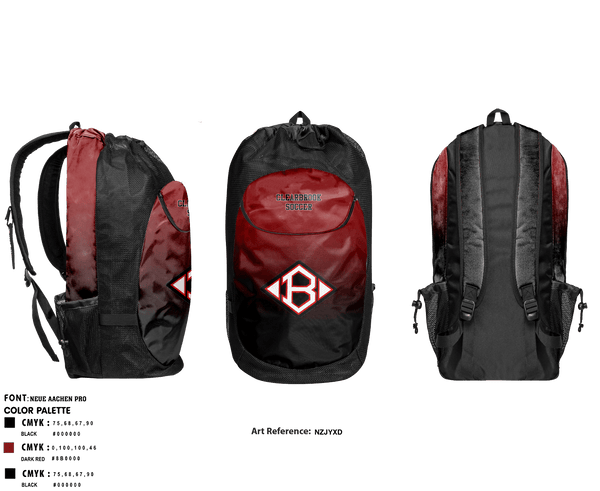Gear Bag, Clearbrook, Men's Soccer, Teamtime, Team time, sublimation, custom sports apparel, team uniforms, spirit wear, spiritwear, sports uniforms, custom shirts, team store, custom team store, fundraiser sports, apparel fundraiser