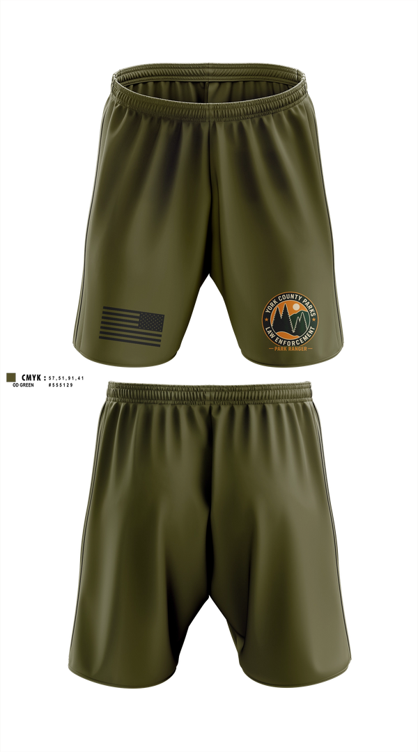 Athletic Shorts With Pockets, York County Park Ranger Division, Police, Teamtime, Team time, sublimation, custom sports apparel, team uniforms, spirit wear, spiritwear, sports uniforms, custom shirts, team store, custom team store, fundraiser sports, apparel fundraiser