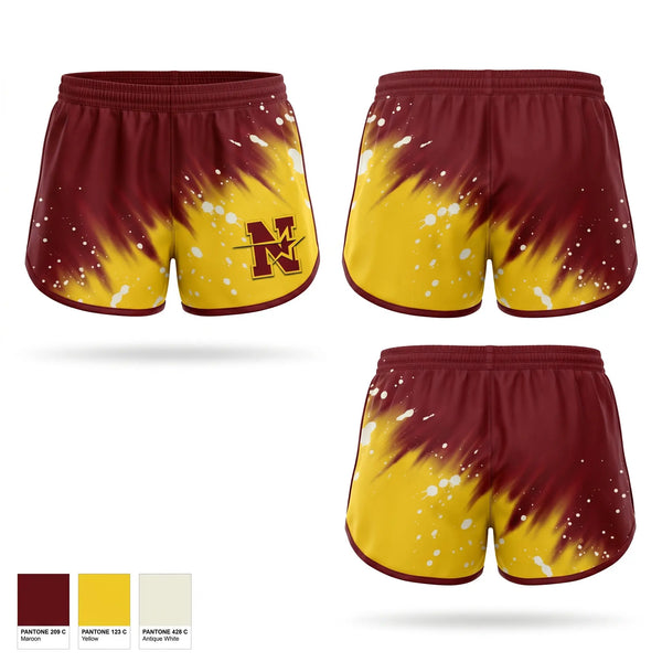 Womens Shorts, North Middle School Cross Country, Cross Country, Teamtime, Team time, sublimation, custom sports apparel, team uniforms, spirit wear, spiritwear, sports uniforms, custom shirts, team store, custom team store, fundraiser sports, apparel fundraiser