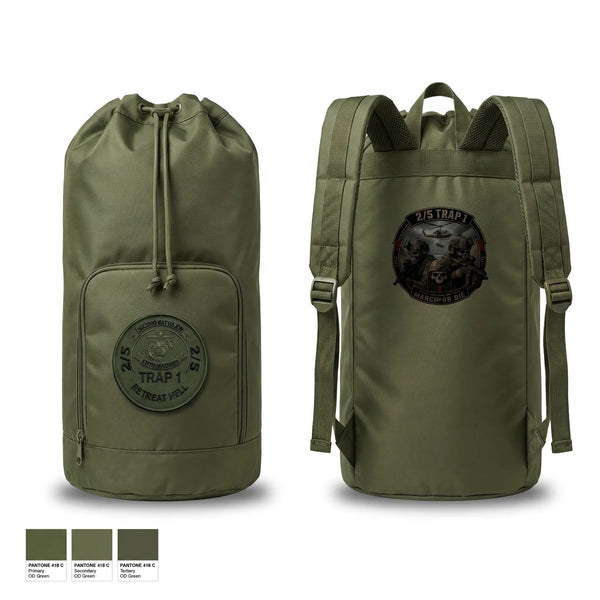 Gear Bag, 2/5 TRAP 1, Marines, Teamtime, Team time, sublimation, custom sports apparel, team uniforms, spirit wear, spiritwear, sports uniforms, custom shirts, team store, custom team store, fundraiser sports, apparel fundraiser