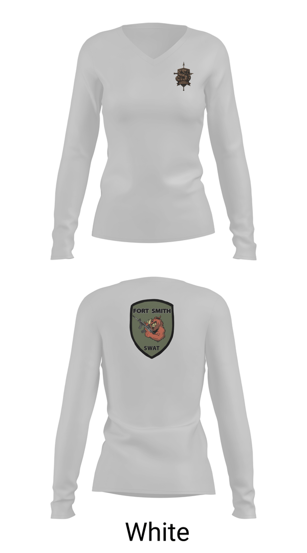 Womens Long Sleeve Vneck Shirt, Juniors run, Track & Field, Teamtime, Team time, sublimation, custom sports apparel, team uniforms, spirit wear, spiritwear, sports uniforms, custom shirts, team store, custom team store, fundraiser sports, apparel fundraiser