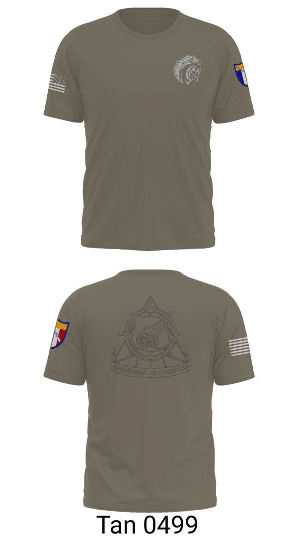 Short Sleeve Performance Shirt, 2112th Transportation Company, , Teamtime, Team time, sublimation, custom sports apparel, team uniforms, spirit wear, spiritwear, sports uniforms, custom shirts, team store, custom team store, fundraiser sports, apparel fundraiser