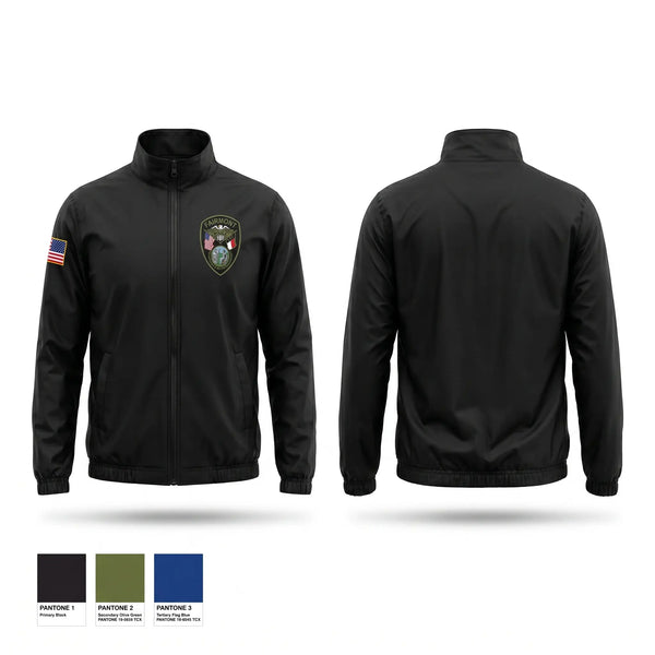 Windbreaker, Fairmont Police Department, Police, Teamtime, Team time, sublimation, custom sports apparel, team uniforms, spirit wear, spiritwear, sports uniforms, custom shirts, team store, custom team store, fundraiser sports, apparel fundraiser