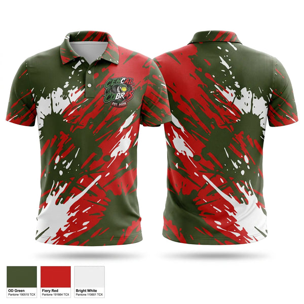 Short Sleeve Performance Polo, Cancel Cobras, Softball, Teamtime, Team time, sublimation, custom sports apparel, team uniforms, spirit wear, spiritwear, sports uniforms, custom shirts, team store, custom team store, fundraiser sports, apparel fundraiser