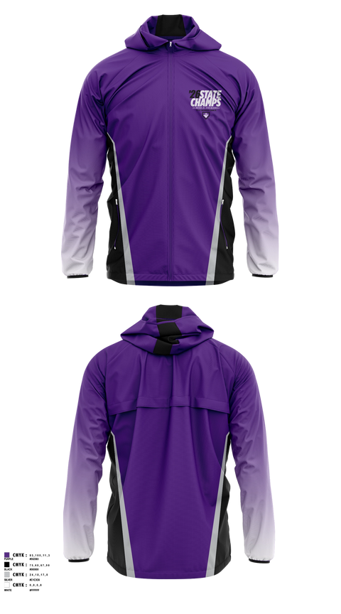 Windbreaker, Valmeyer Pirates Jr. High Baseball, Baseball, Teamtime, Team time, sublimation, custom sports apparel, team uniforms, spirit wear, spiritwear, sports uniforms, custom shirts, team store, custom team store, fundraiser sports, apparel fundraiser