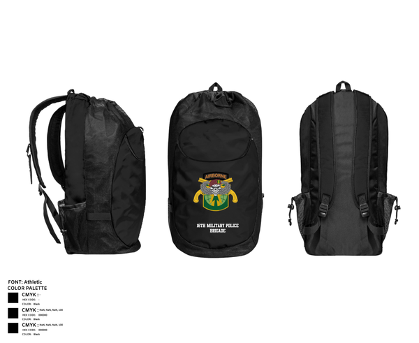 Gear Bag, 16th Military Police Brigade, , Teamtime, Team time, sublimation, custom sports apparel, team uniforms, spirit wear, spiritwear, sports uniforms, custom shirts, team store, custom team store, fundraiser sports, apparel fundraiser