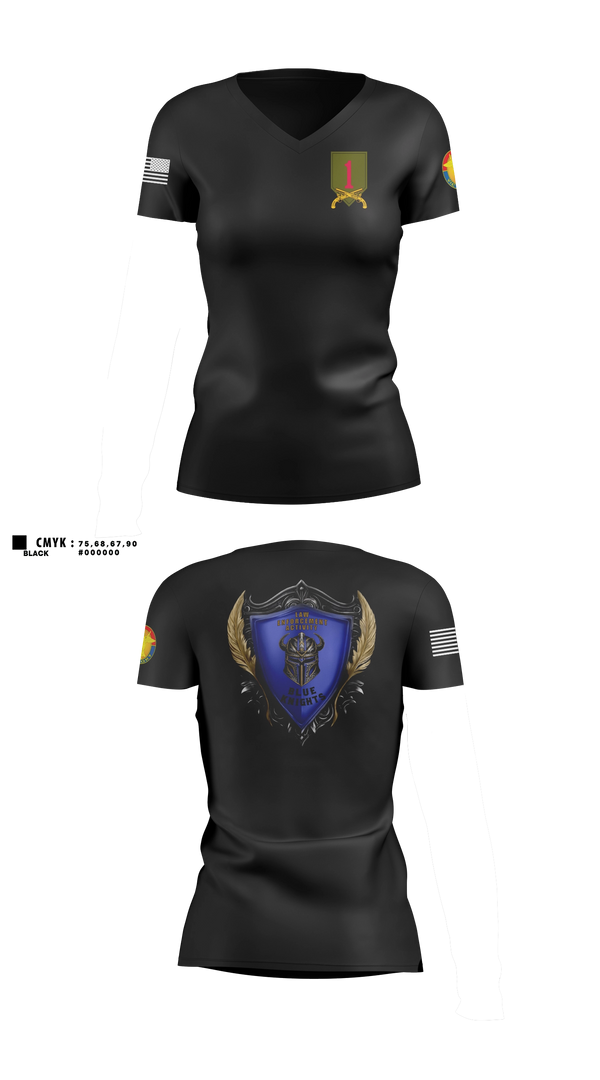 Womens Short Sleeve Vneck Shirt, FRKS LEA, Army, Teamtime, Team time, sublimation, custom sports apparel, team uniforms, spirit wear, spiritwear, sports uniforms, custom shirts, team store, custom team store, fundraiser sports, apparel fundraiser