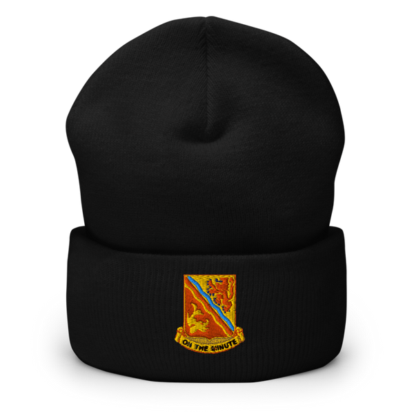 Bravo Battery 6th BN 37th FAR 84509561 Cuffed Beanie | Yupoong 1501KC