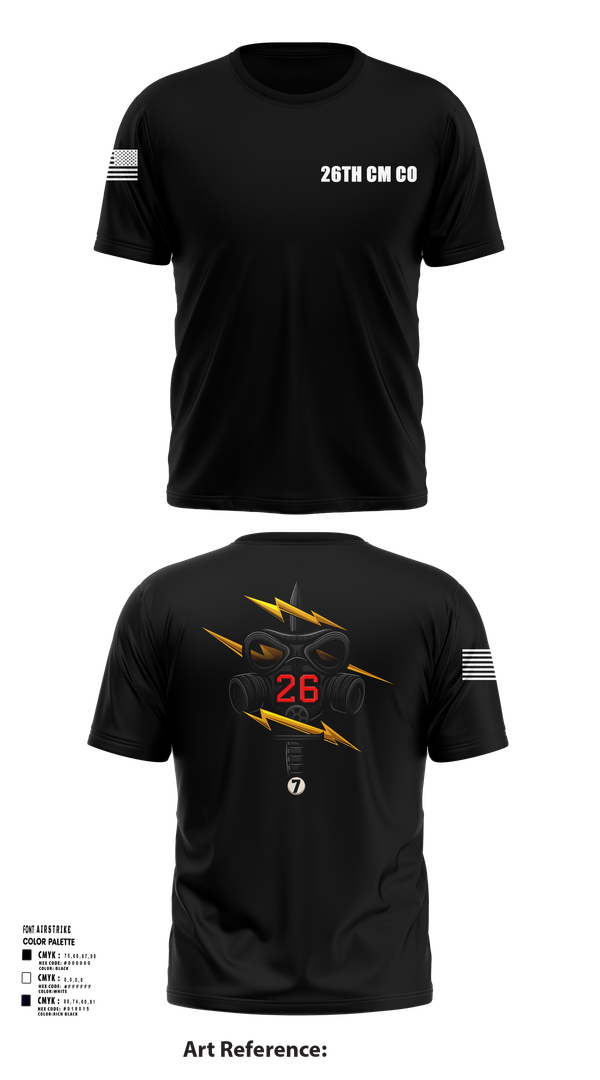 Short Sleeve Performance Shirt, 26th CM Co, , Teamtime, Team time, sublimation, custom sports apparel, team uniforms, spirit wear, spiritwear, sports uniforms, custom shirts, team store, custom team store, fundraiser sports, apparel fundraiser