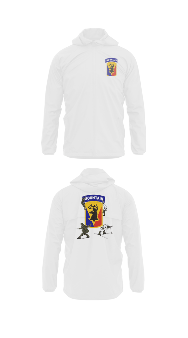 Windbreaker, 86th IBCT, Army, Teamtime, Team time, sublimation, custom sports apparel, team uniforms, spirit wear, spiritwear, sports uniforms, custom shirts, team store, custom team store, fundraiser sports, apparel fundraiser