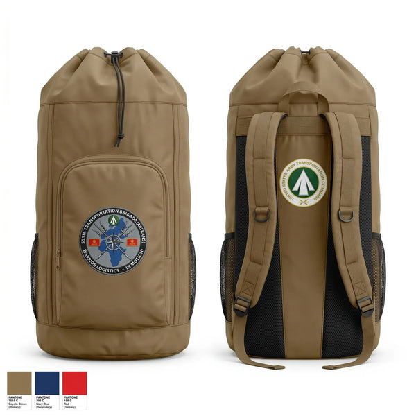 Gear Bag, 598th Transportation Brigade, Army, Teamtime, Team time, sublimation, custom sports apparel, team uniforms, spirit wear, spiritwear, sports uniforms, custom shirts, team store, custom team store, fundraiser sports, apparel fundraiser
