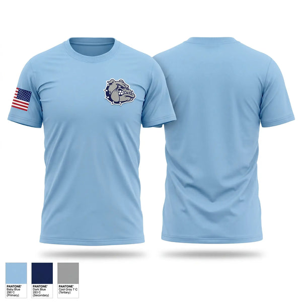 Old School Cotton Feel Shirt, Centennial Bulldogs, Marines, Teamtime, Team time, sublimation, custom sports apparel, team uniforms, spirit wear, spiritwear, sports uniforms, custom shirts, team store, custom team store, fundraiser sports, apparel fundraiser