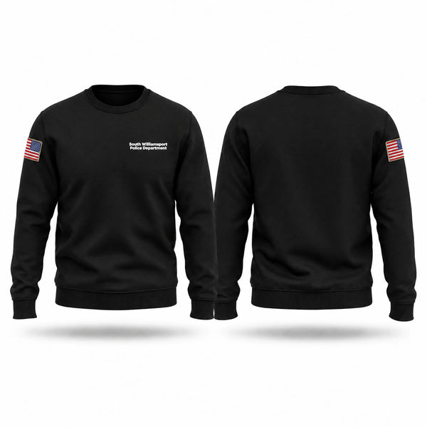 Crew Neck Sweatshirt, South Williamsport Police Department, Police, Teamtime, Team time, sublimation, custom sports apparel, team uniforms, spirit wear, spiritwear, sports uniforms, custom shirts, team store, custom team store, fundraiser sports, apparel fundraiser