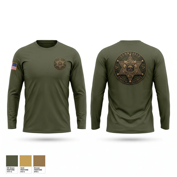 Long Sleeve Performance Shirt, Smith county sheriff office, Police, Teamtime, Team time, sublimation, custom sports apparel, team uniforms, spirit wear, spiritwear, sports uniforms, custom shirts, team store, custom team store, fundraiser sports, apparel fundraiser