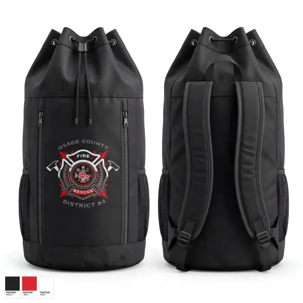 Gear Bag, Osage County Fire District #4, Fire Department, Teamtime, Team time, sublimation, custom sports apparel, team uniforms, spirit wear, spiritwear, sports uniforms, custom shirts, team store, custom team store, fundraiser sports, apparel fundraiser