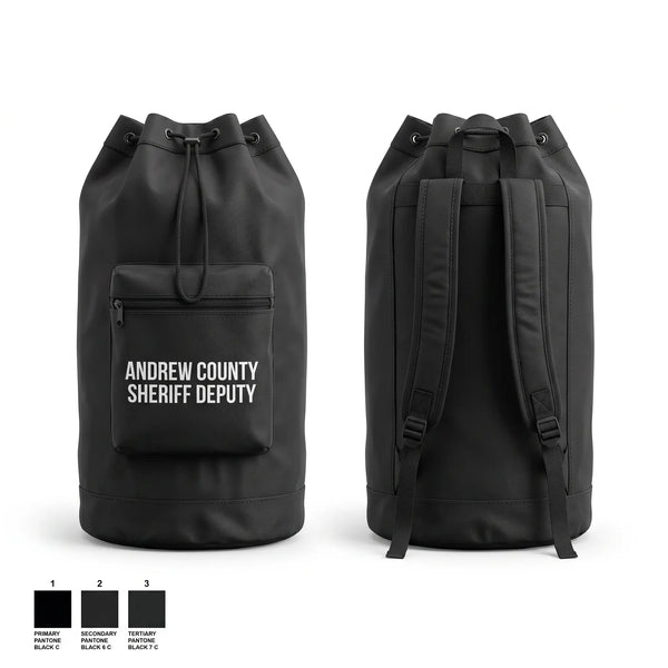Gear Bag, Andrew County Sheriff Deputy, Police, Teamtime, Team time, sublimation, custom sports apparel, team uniforms, spirit wear, spiritwear, sports uniforms, custom shirts, team store, custom team store, fundraiser sports, apparel fundraiser