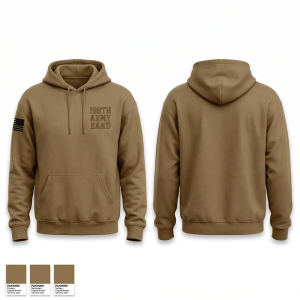 Hoodie, 188th army band, National Guard, Teamtime, Team time, sublimation, custom sports apparel, team uniforms, spirit wear, spiritwear, sports uniforms, custom shirts, team store, custom team store, fundraiser sports, apparel fundraiser