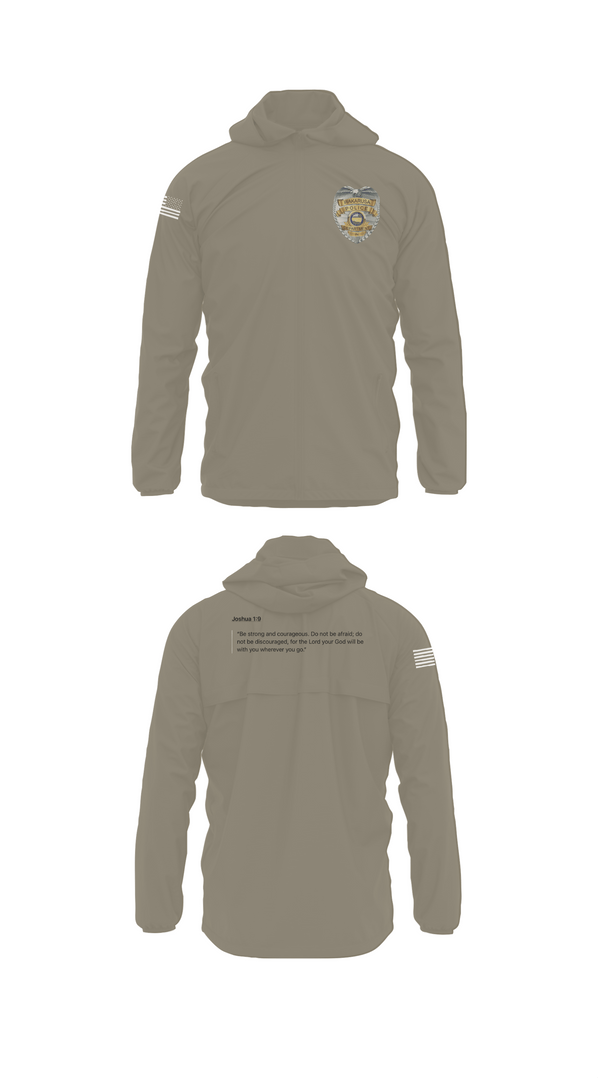 Windbreaker, Wakarusa, Police, Teamtime, Team time, sublimation, custom sports apparel, team uniforms, spirit wear, spiritwear, sports uniforms, custom shirts, team store, custom team store, fundraiser sports, apparel fundraiser