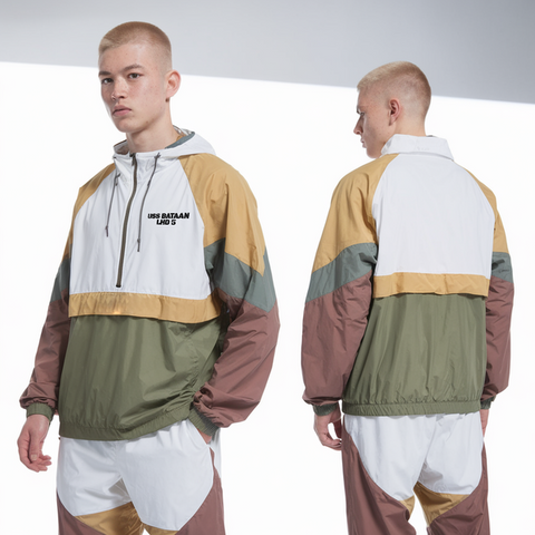 Windbreaker, USS BATAAN LHD 5, , Teamtime, Team time, sublimation, custom sports apparel, team uniforms, spirit wear, spiritwear, sports uniforms, custom shirts, team store, custom team store, fundraiser sports, apparel fundraiser
