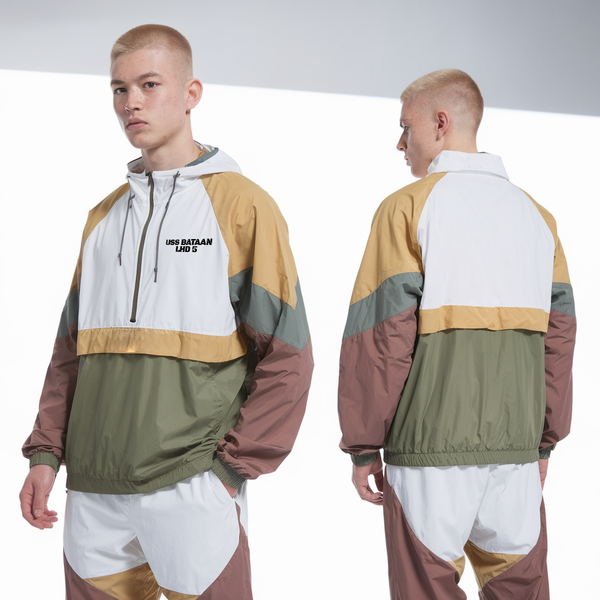 Windbreaker, USS BATAAN LHD 5, , Teamtime, Team time, sublimation, custom sports apparel, team uniforms, spirit wear, spiritwear, sports uniforms, custom shirts, team store, custom team store, fundraiser sports, apparel fundraiser