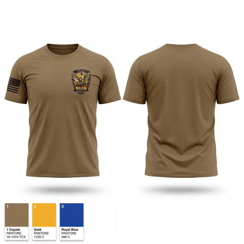 Old School Cotton Feel Shirt, 2-210th Aviation Regiment, Army, Teamtime, Team time, sublimation, custom sports apparel, team uniforms, spirit wear, spiritwear, sports uniforms, custom shirts, team store, custom team store, fundraiser sports, apparel fundraiser