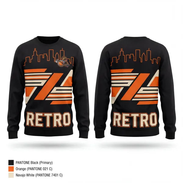 Crew Neck Sweatshirt, The Philadelphia Tomahawks, Men's Basketball, Teamtime, Team time, sublimation, custom sports apparel, team uniforms, spirit wear, spiritwear, sports uniforms, custom shirts, team store, custom team store, fundraiser sports, apparel fundraiser