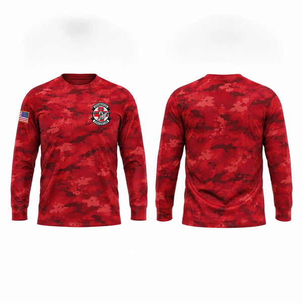 Long Sleeve Performance Shirt, AFJROTC, Air Force, Teamtime, Team time, sublimation, custom sports apparel, team uniforms, spirit wear, spiritwear, sports uniforms, custom shirts, team store, custom team store, fundraiser sports, apparel fundraiser