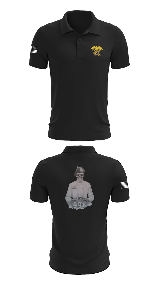 Short Sleeve Performance Polo, 998th FFT, Army, Teamtime, Team time, sublimation, custom sports apparel, team uniforms, spirit wear, spiritwear, sports uniforms, custom shirts, team store, custom team store, fundraiser sports, apparel fundraiser