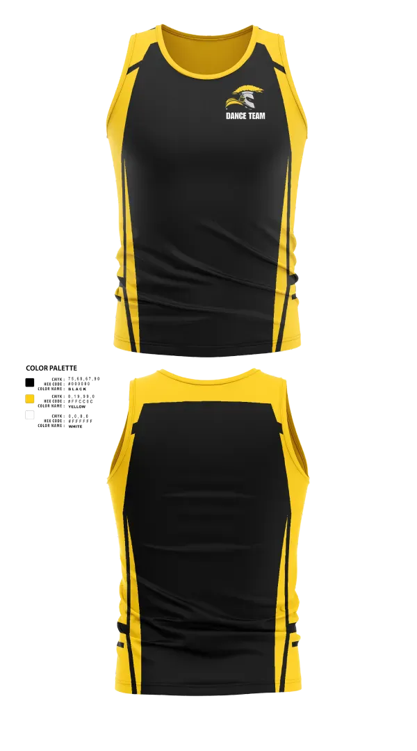Tank Top, Waupun Middle School Dance Team, Cheer, Teamtime, Team time, sublimation, custom sports apparel, team uniforms, spirit wear, spiritwear, sports uniforms, custom shirts, team store, custom team store, fundraiser sports, apparel fundraiser