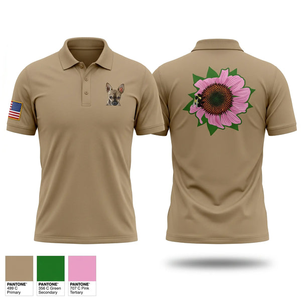 Short Sleeve Performance Polo, Tucanes, Army, Teamtime, Team time, sublimation, custom sports apparel, team uniforms, spirit wear, spiritwear, sports uniforms, custom shirts, team store, custom team store, fundraiser sports, apparel fundraiser