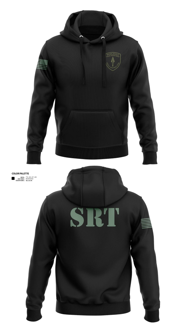 Hoodie, Nicholasville Police Department Special Response Team, Police, Teamtime, Team time, sublimation, custom sports apparel, team uniforms, spirit wear, spiritwear, sports uniforms, custom shirts, team store, custom team store, fundraiser sports, apparel fundraiser