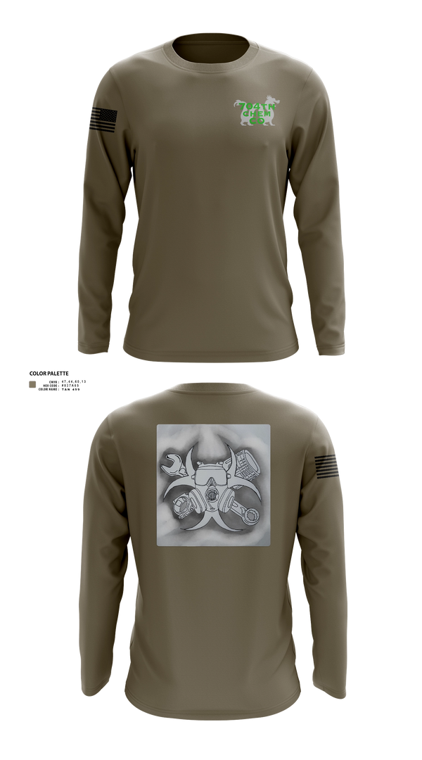 Long Sleeve Performance Shirt, 704th A2, Army, Teamtime, Team time, sublimation, custom sports apparel, team uniforms, spirit wear, spiritwear, sports uniforms, custom shirts, team store, custom team store, fundraiser sports, apparel fundraiser