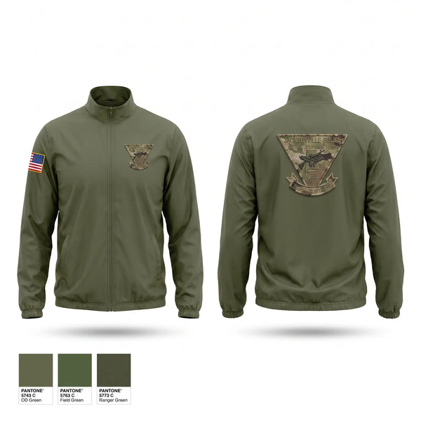 Windbreaker, Jacksonville Police SRT, Police, Teamtime, Team time, sublimation, custom sports apparel, team uniforms, spirit wear, spiritwear, sports uniforms, custom shirts, team store, custom team store, fundraiser sports, apparel fundraiser