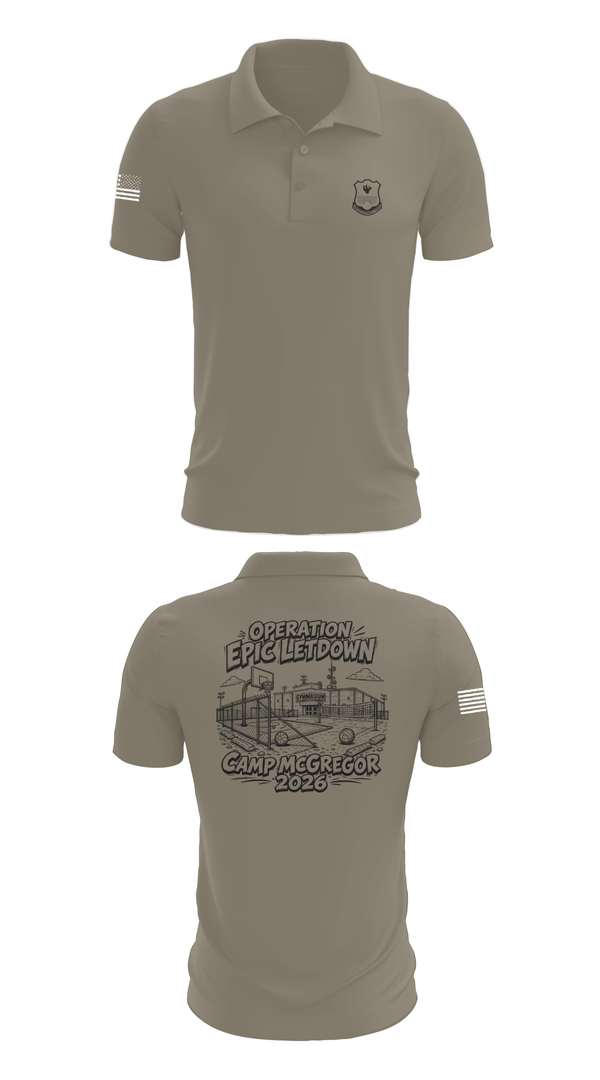 Short Sleeve Performance Polo, 1-120, Army, Teamtime, Team time, sublimation, custom sports apparel, team uniforms, spirit wear, spiritwear, sports uniforms, custom shirts, team store, custom team store, fundraiser sports, apparel fundraiser
