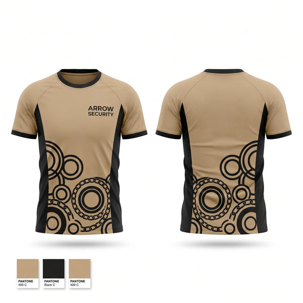 Short Sleeve Performance Shirt, ARROW SECURITY, , Teamtime, Team time, sublimation, custom sports apparel, team uniforms, spirit wear, spiritwear, sports uniforms, custom shirts, team store, custom team store, fundraiser sports, apparel fundraiser