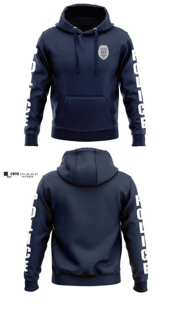 Hoodie, Winona Police Department, Police, Teamtime, Team time, sublimation, custom sports apparel, team uniforms, spirit wear, spiritwear, sports uniforms, custom shirts, team store, custom team store, fundraiser sports, apparel fundraiser