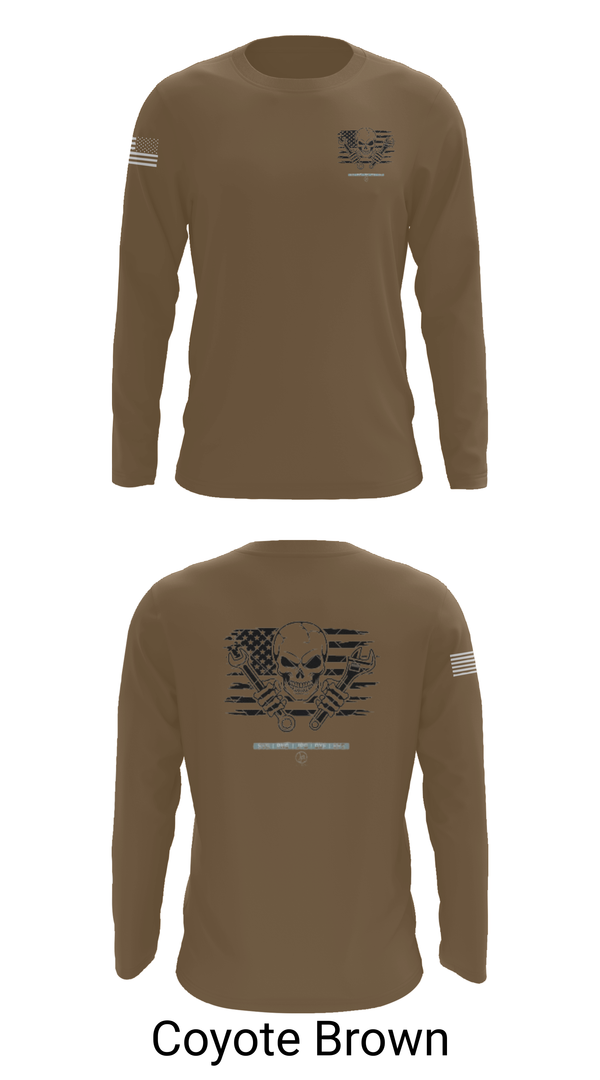 Long Sleeve Performance Shirt, 1245th Transportation Company, , Teamtime, Team time, sublimation, custom sports apparel, team uniforms, spirit wear, spiritwear, sports uniforms, custom shirts, team store, custom team store, fundraiser sports, apparel fundraiser