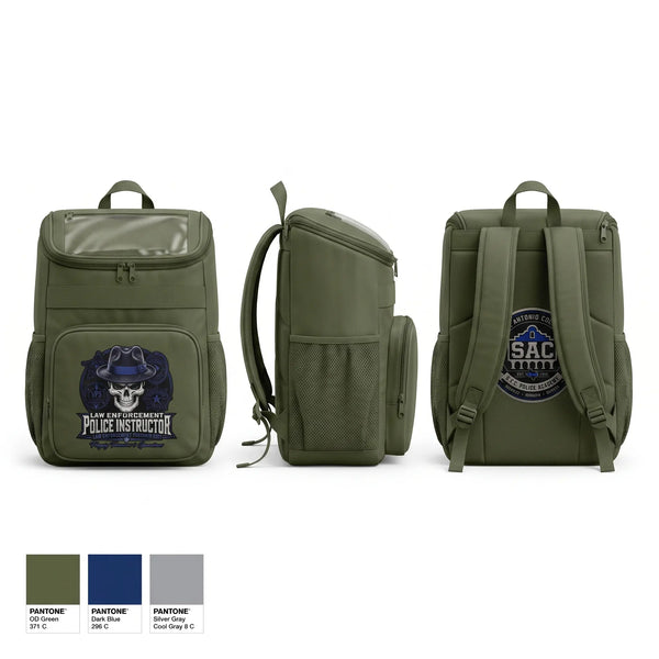 Gear Bag, SAC Police Instructor, Police, Teamtime, Team time, sublimation, custom sports apparel, team uniforms, spirit wear, spiritwear, sports uniforms, custom shirts, team store, custom team store, fundraiser sports, apparel fundraiser
