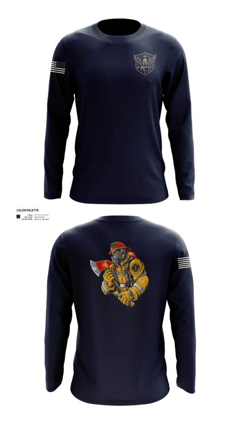 Long Sleeve Performance Shirt, Lead Hill Fire Department, , Teamtime, Team time, sublimation, custom sports apparel, team uniforms, spirit wear, spiritwear, sports uniforms, custom shirts, team store, custom team store, fundraiser sports, apparel fundraiser