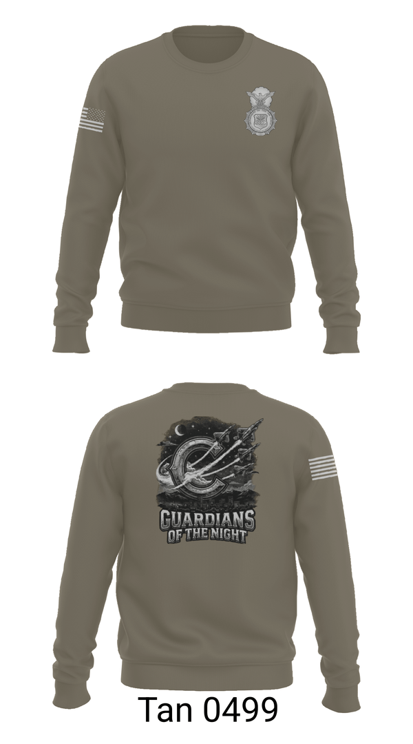 Crew Neck Sweatshirt, 460 SFS, Air Force, Teamtime, Team time, sublimation, custom sports apparel, team uniforms, spirit wear, spiritwear, sports uniforms, custom shirts, team store, custom team store, fundraiser sports, apparel fundraiser