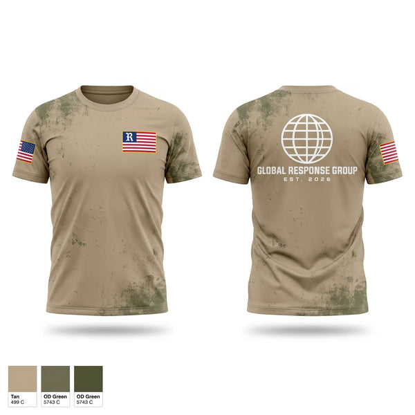Short Sleeve Performance Shirt, Global Response Group, Army, Teamtime, Team time, sublimation, custom sports apparel, team uniforms, spirit wear, spiritwear, sports uniforms, custom shirts, team store, custom team store, fundraiser sports, apparel fundraiser