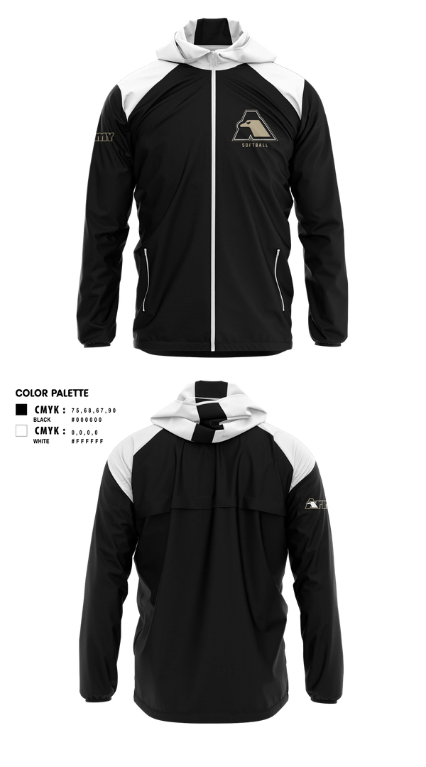 Windbreaker, All-Army Softball, Softball, Teamtime, Team time, sublimation, custom sports apparel, team uniforms, spirit wear, spiritwear, sports uniforms, custom shirts, team store, custom team store, fundraiser sports, apparel fundraiser