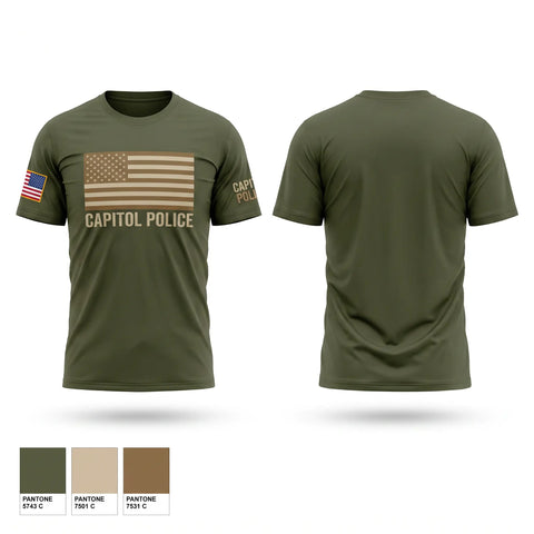 Old School Cotton Feel Shirt, Capitol Police, Police, Teamtime, Team time, sublimation, custom sports apparel, team uniforms, spirit wear, spiritwear, sports uniforms, custom shirts, team store, custom team store, fundraiser sports, apparel fundraiser