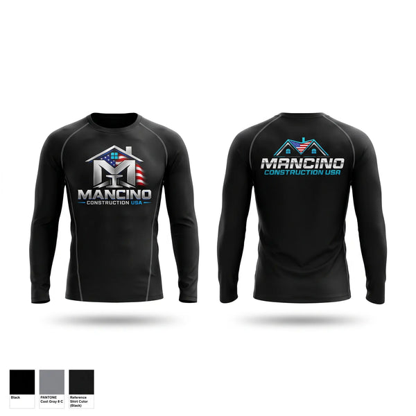 Long Sleeve Performance Shirt, Mancino construction USA, , Teamtime, Team time, sublimation, custom sports apparel, team uniforms, spirit wear, spiritwear, sports uniforms, custom shirts, team store, custom team store, fundraiser sports, apparel fundraiser