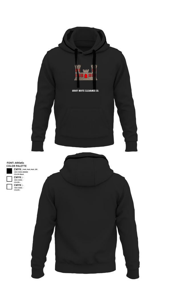 Hoodie, 1221st Route Clearance Co., National Guard, Teamtime, Team time, sublimation, custom sports apparel, team uniforms, spirit wear, spiritwear, sports uniforms, custom shirts, team store, custom team store, fundraiser sports, apparel fundraiser
