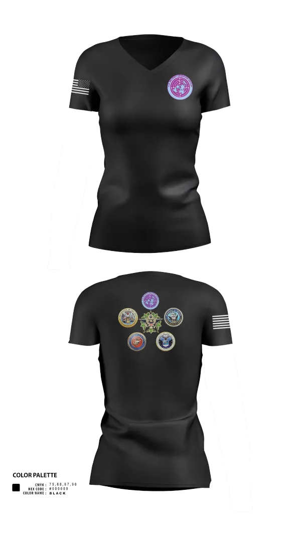 Womens Short Sleeve Vneck Shirt, USMOG, Army, Teamtime, Team time, sublimation, custom sports apparel, team uniforms, spirit wear, spiritwear, sports uniforms, custom shirts, team store, custom team store, fundraiser sports, apparel fundraiser